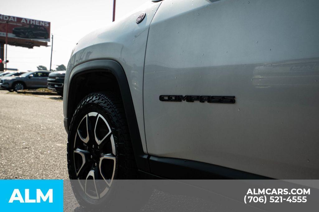 used 2024 Jeep Compass car, priced at $23,420