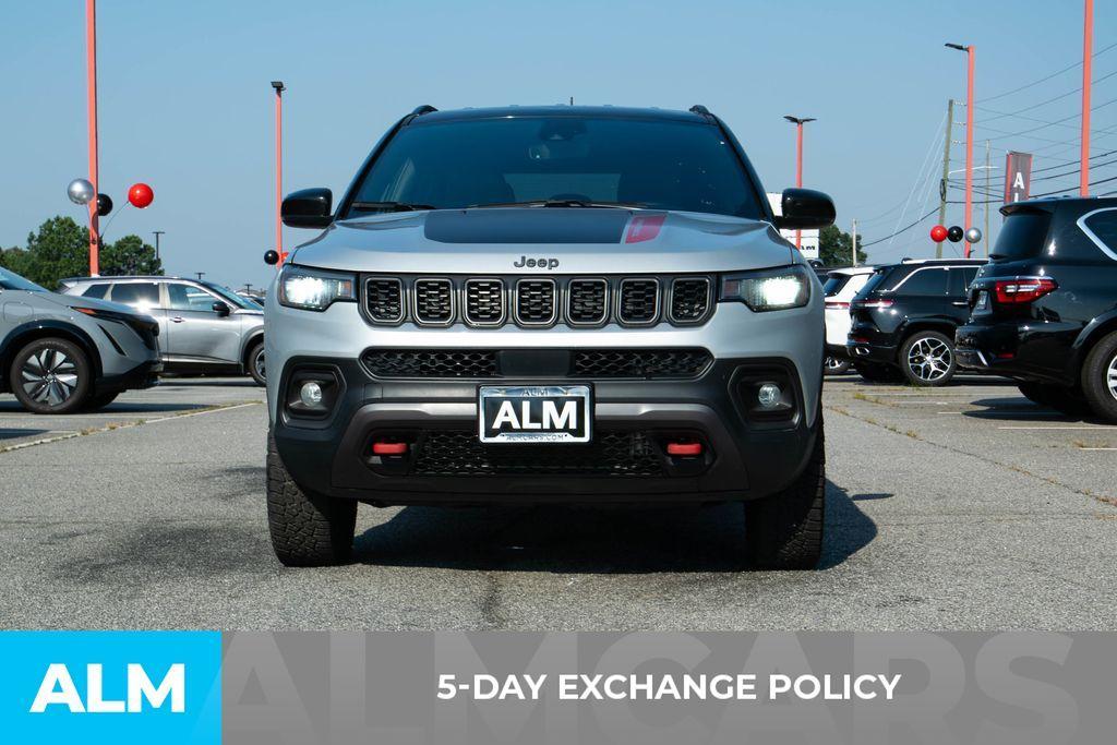 used 2024 Jeep Compass car, priced at $23,420