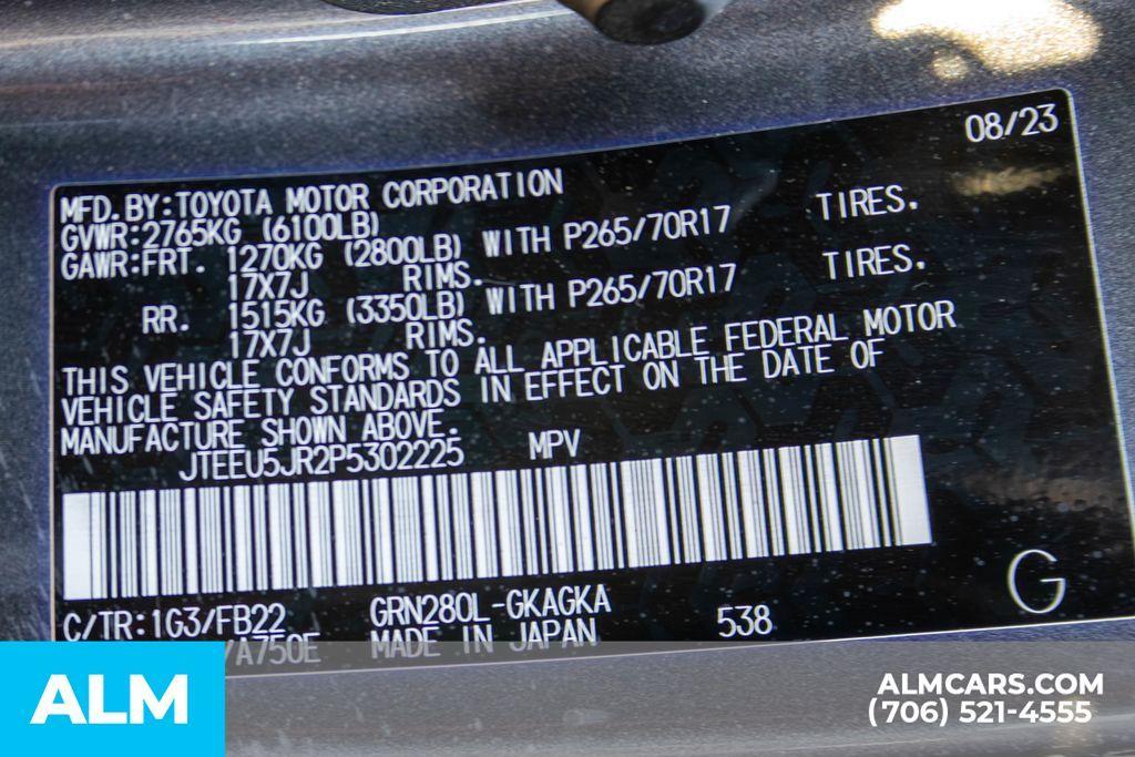 used 2023 Toyota 4Runner car, priced at $35,920