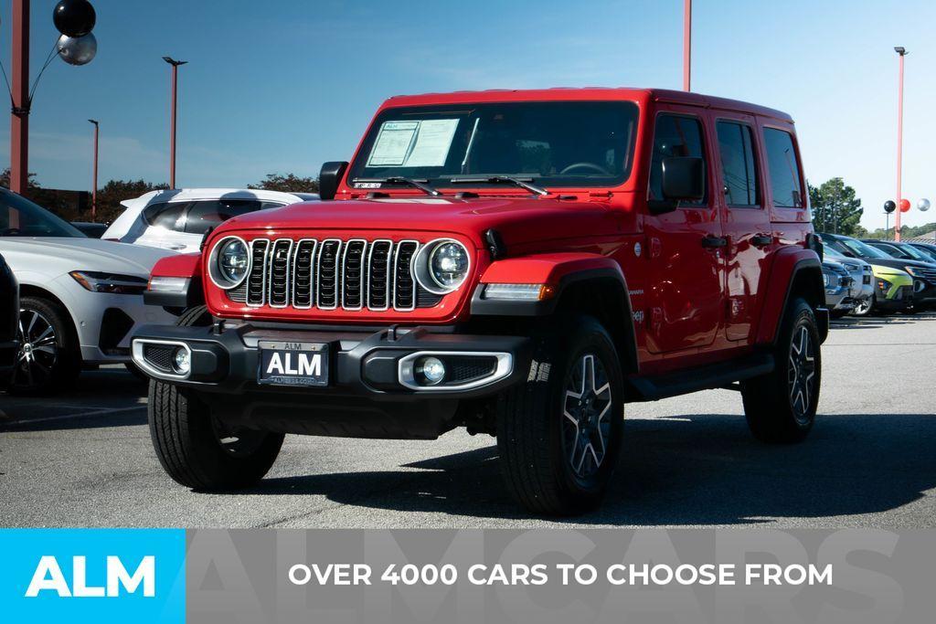 used 2024 Jeep Wrangler car, priced at $40,970