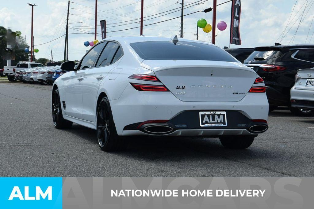 used 2023 Genesis G70 car, priced at $32,460
