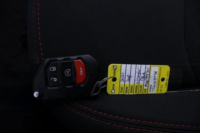 used 2021 Jeep Wrangler Unlimited car, priced at $29,996