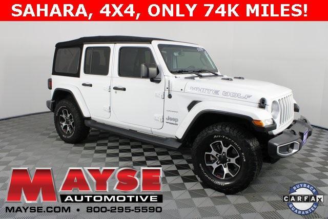 used 2018 Jeep Wrangler Unlimited car, priced at $27,996