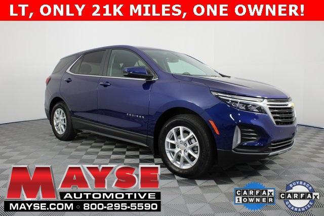 used 2022 Chevrolet Equinox car, priced at $21,996