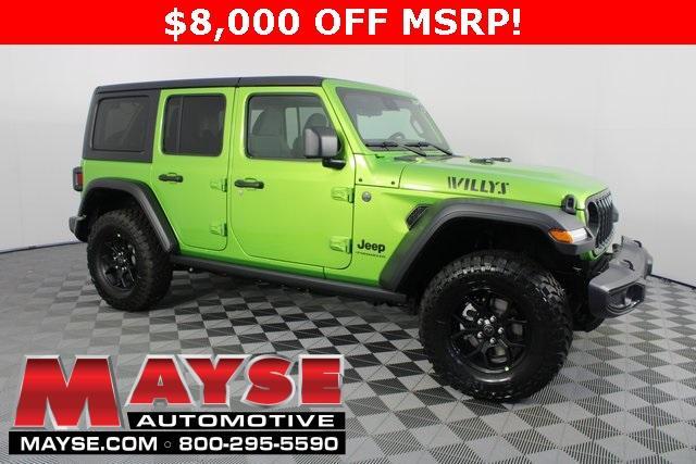 new 2025 Jeep Wrangler car, priced at $45,090