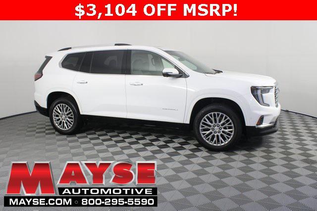 new 2026 GMC Acadia car, priced at $61,501