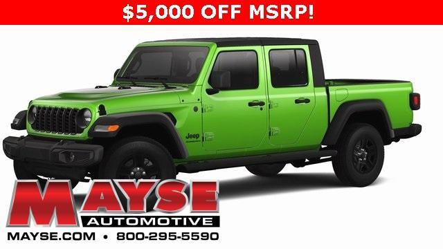 new 2025 Jeep Gladiator car, priced at $40,441