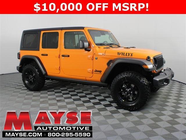 new 2025 Jeep Wrangler car, priced at $45,375