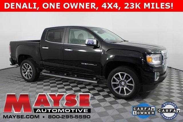 used 2021 GMC Canyon car, priced at $34,996