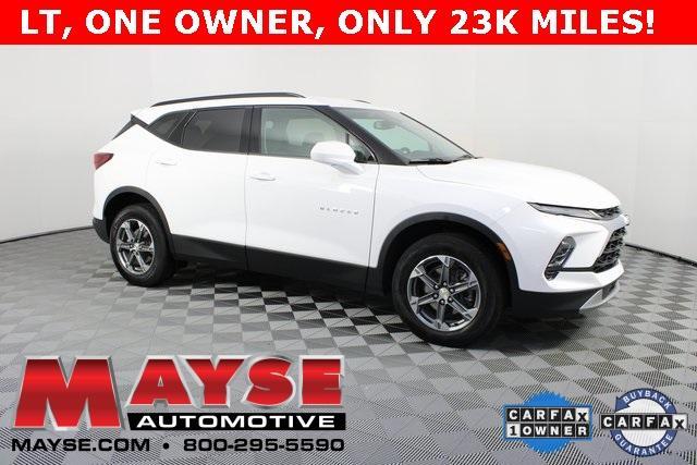 used 2023 Chevrolet Blazer car, priced at $25,496