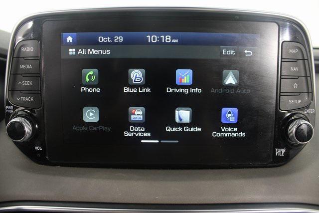 used 2020 Hyundai Santa Fe car, priced at $20,996