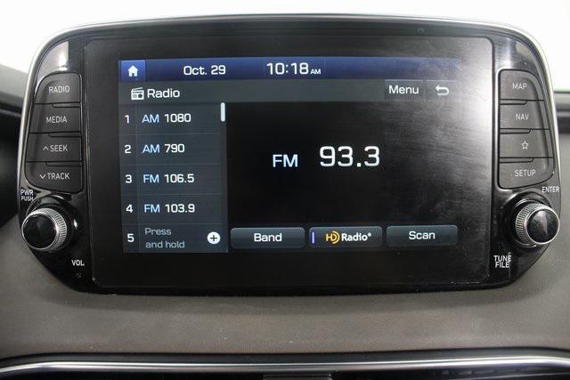 used 2020 Hyundai Santa Fe car, priced at $20,996