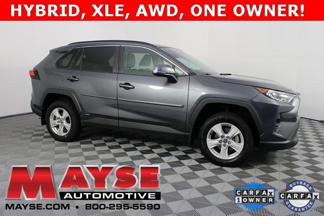 used 2021 Toyota RAV4 Hybrid car, priced at $24,996