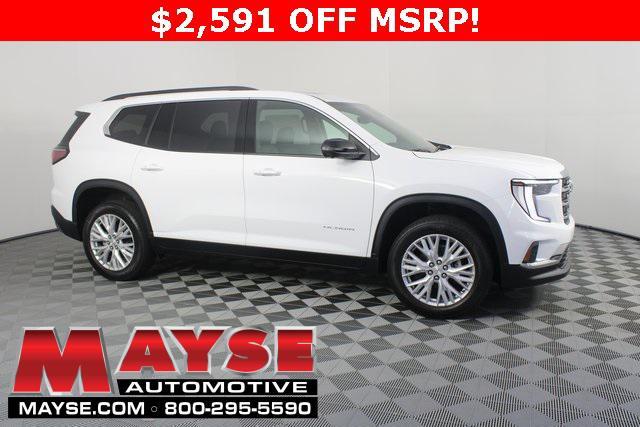 new 2026 GMC Acadia car, priced at $50,434