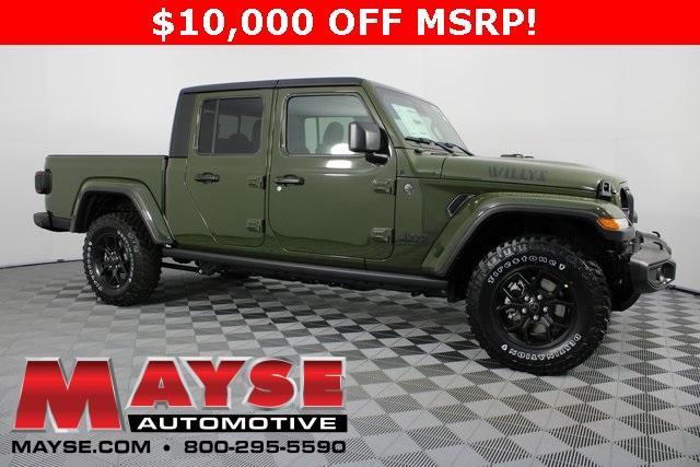 new 2024 Jeep Gladiator car, priced at $44,230