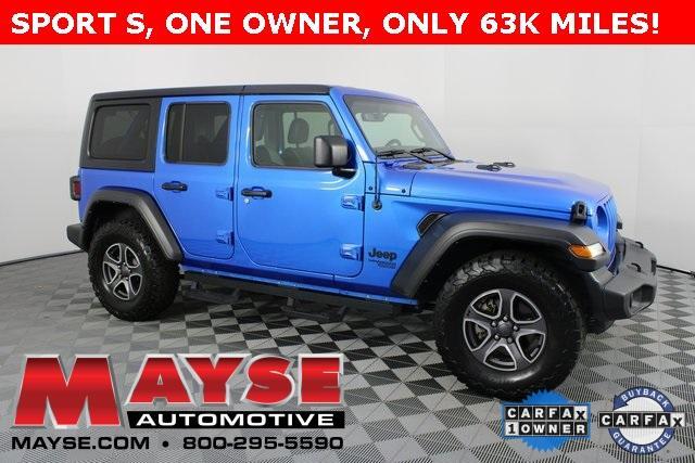 used 2021 Jeep Wrangler Unlimited car, priced at $29,996