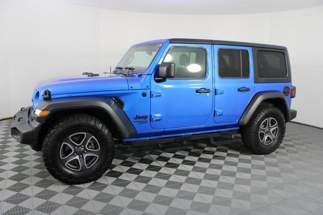 used 2021 Jeep Wrangler Unlimited car, priced at $29,996