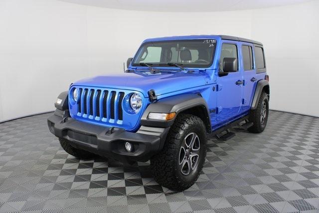 used 2021 Jeep Wrangler Unlimited car, priced at $29,996