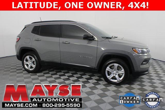 used 2023 Jeep Compass car, priced at $20,996