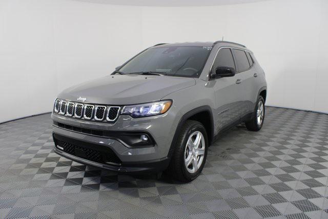 used 2023 Jeep Compass car, priced at $20,996