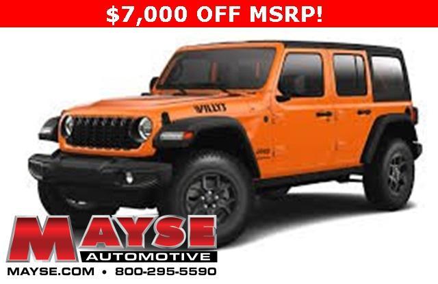 new 2025 Jeep Wrangler car, priced at $46,380