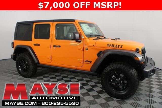 new 2025 Jeep Wrangler car, priced at $46,380