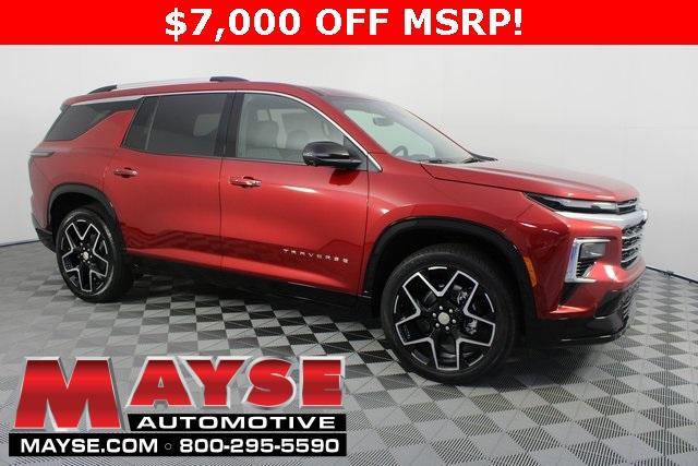 new 2025 Chevrolet Traverse car, priced at $50,290