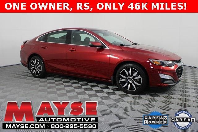 used 2021 Chevrolet Malibu car, priced at $17,996