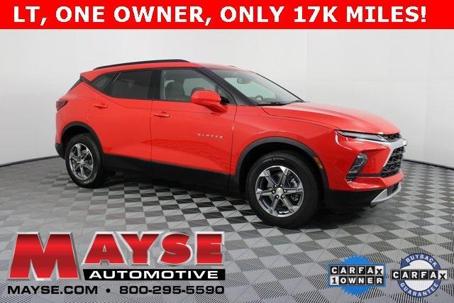 used 2023 Chevrolet Blazer car, priced at $26,296