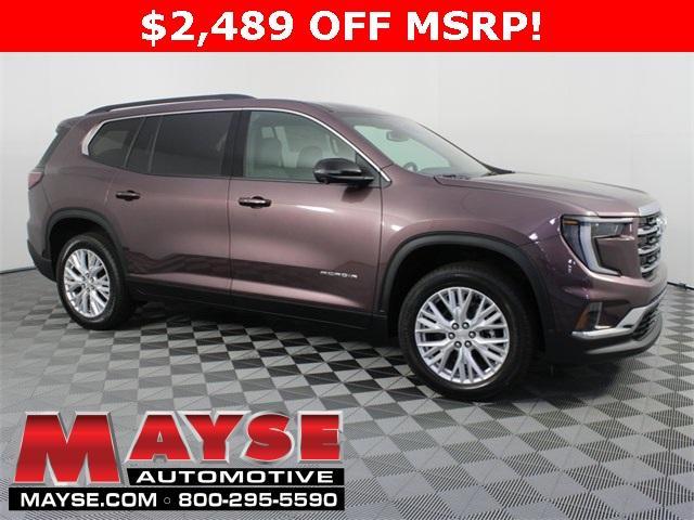 new 2025 GMC Acadia car, priced at $47,586