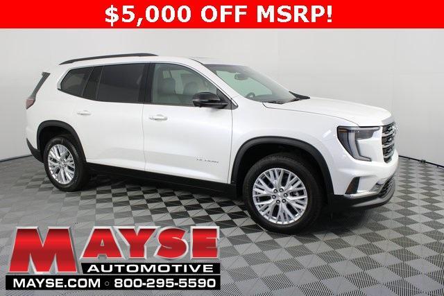 new 2025 GMC Acadia car, priced at $45,775
