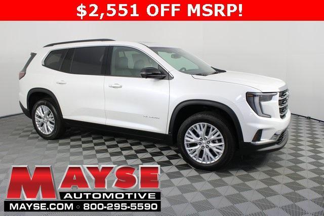 new 2025 GMC Acadia car, priced at $48,224