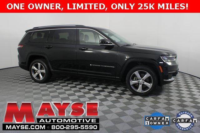 used 2021 Jeep Grand Cherokee L car, priced at $30,996
