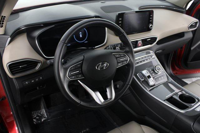 used 2022 Hyundai Santa Fe car, priced at $20,996