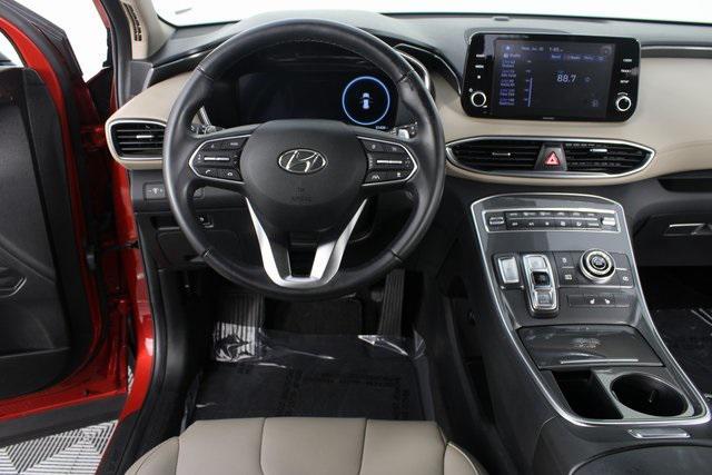used 2022 Hyundai Santa Fe car, priced at $20,996