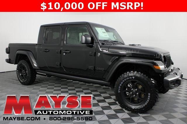 new 2024 Jeep Gladiator car, priced at $43,675