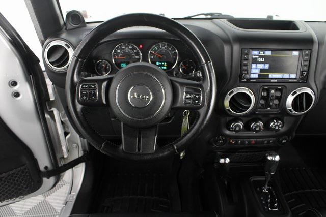 used 2012 Jeep Wrangler Unlimited car, priced at $17,996