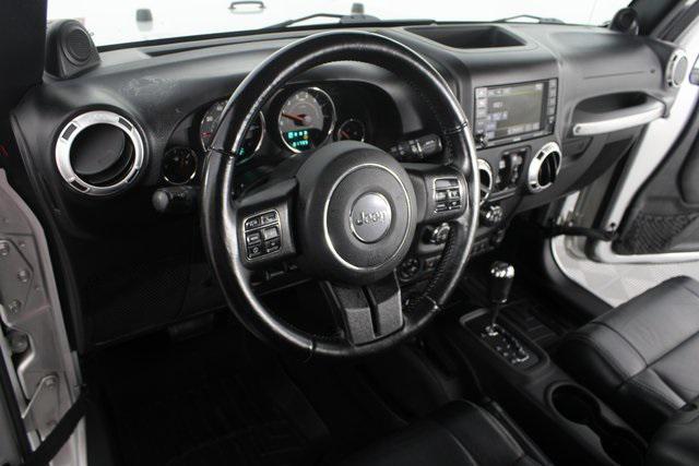 used 2012 Jeep Wrangler Unlimited car, priced at $17,996