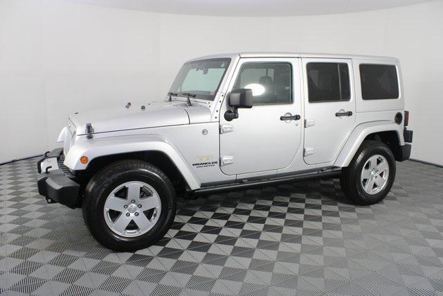 used 2012 Jeep Wrangler Unlimited car, priced at $17,996