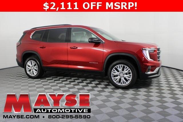 new 2025 GMC Acadia car, priced at $47,364