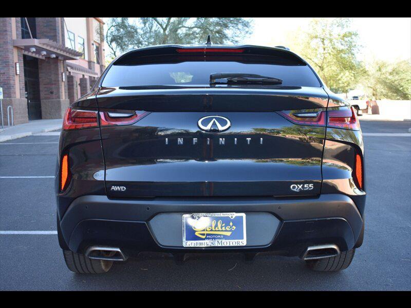 used 2022 INFINITI QX55 car, priced at $28,450