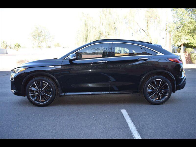 used 2022 INFINITI QX55 car, priced at $28,450