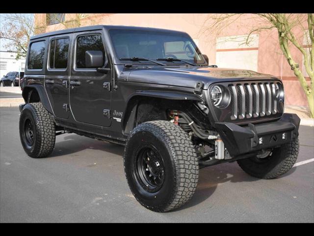 used 2020 Jeep Wrangler Unlimited car, priced at $29,450