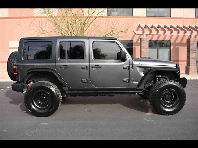 used 2020 Jeep Wrangler Unlimited car, priced at $29,450