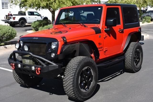 used 2015 Jeep Wrangler car, priced at $23,450