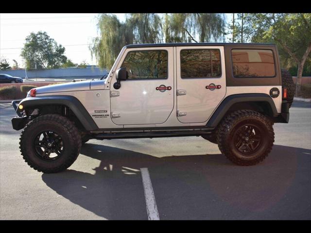 used 2016 Jeep Wrangler Unlimited car, priced at $21,950