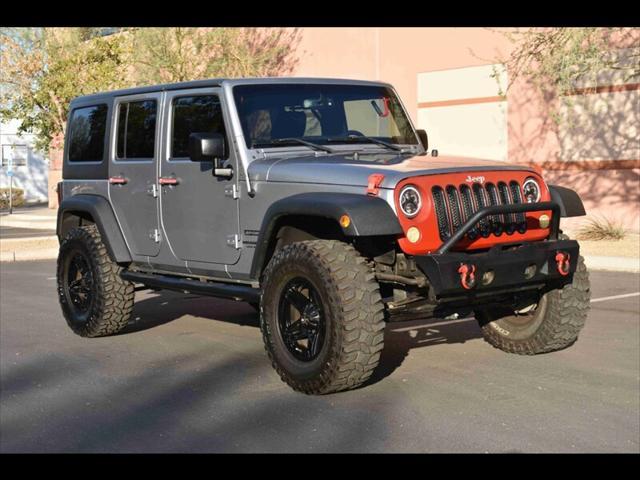 used 2016 Jeep Wrangler Unlimited car, priced at $21,950