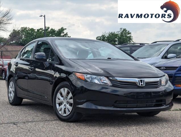 used 2012 Honda Civic car, priced at $10,994