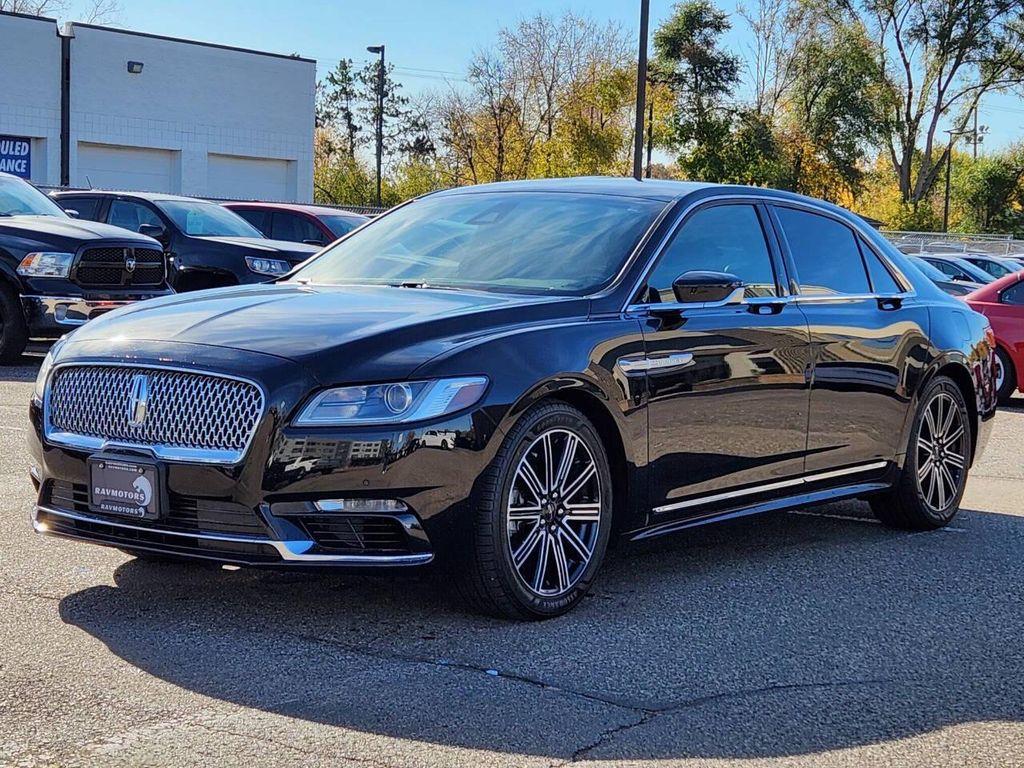 used 2017 Lincoln Continental car, priced at $21,974
