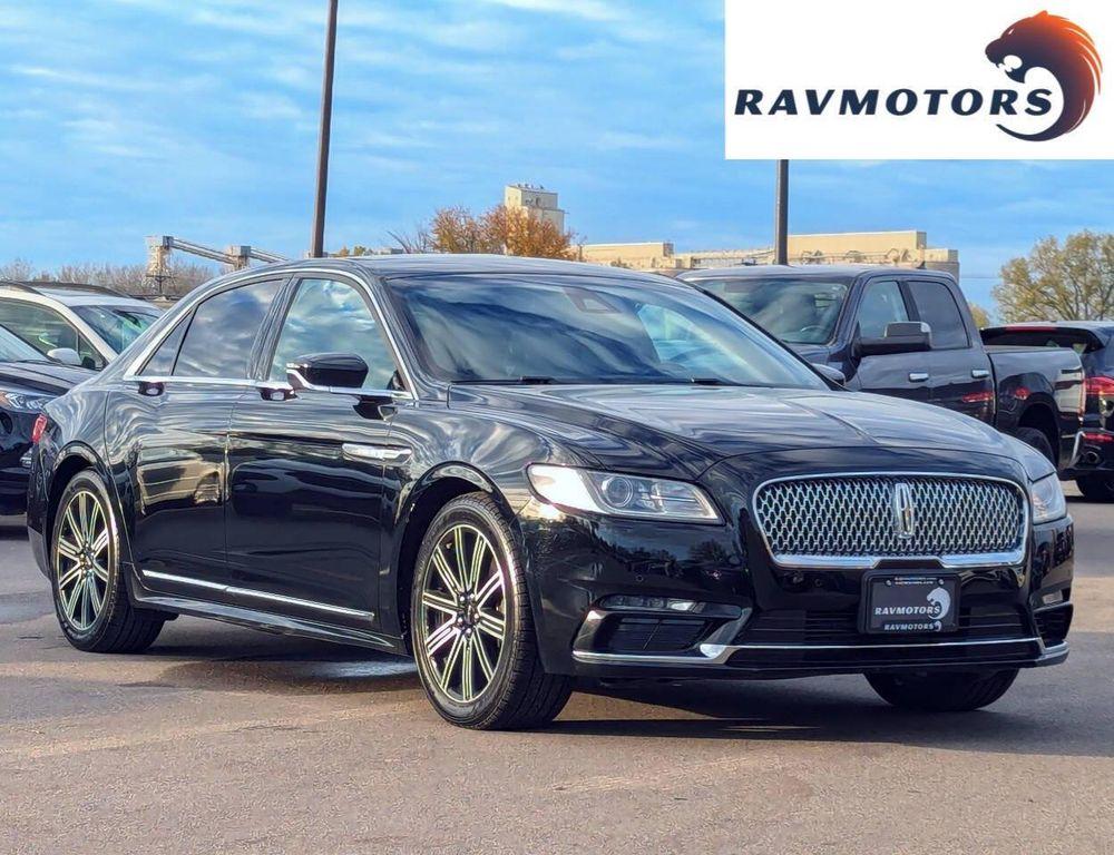used 2017 Lincoln Continental car, priced at $21,974